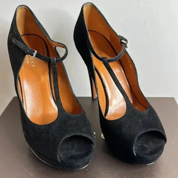 Gucci Black Nero Pump  - Picture 3 of 9